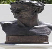 Adam Lindsay Gordon Bronze Bust - Whitsundays Accommodation