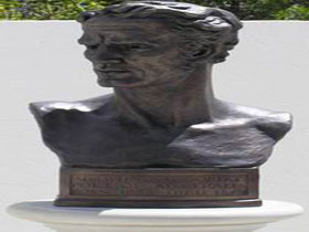 Adam Lindsay Gordon Bronze Bust - Whitsundays Accommodation 0