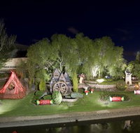 Christmas Riverbank Display - Whitsundays Accommodation