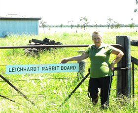Morven Rabbit Board Gate - Whitsundays Accommodation 0