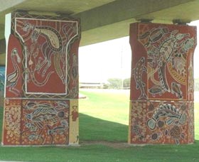 Cowra Bridge Pylons - Whitsundays Accommodation 0