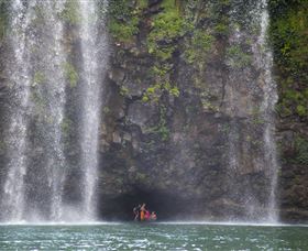 Dangar Falls - Whitsundays Accommodation 0