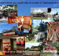 Great Rail Experiences  Tasmania Tour 2017 - Whitsundays Accommodation