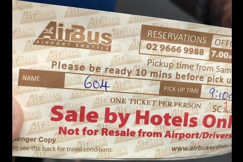 Airport Shuttle Transfer From Sydney City To Sydney Airport - Whitsundays Accommodation 10