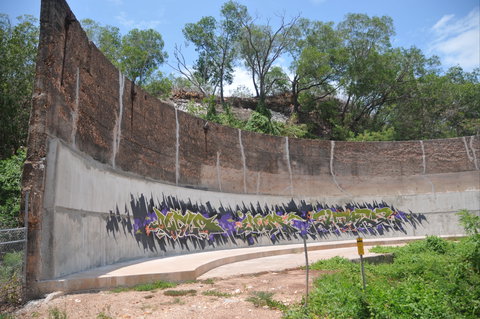 Remnant No 6 Oil Tank Wall - Whitsundays Accommodation 0