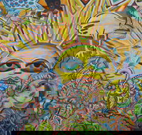 The Painting of Life by Mirka Mora - Whitsundays Accommodation