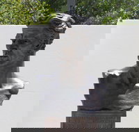 Adam Lindsay Gordon Bronze Bust - Whitsundays Accommodation