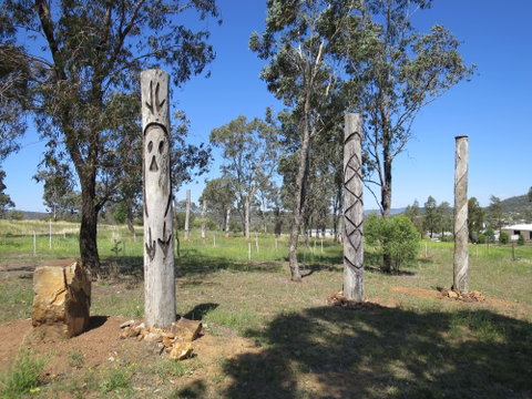 Heritage Sculptures At Pensioners Hill Lookout - Whitsundays Accommodation 1