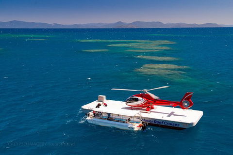 Scenic Helicopter Flight To Moore Reef And Return Snorkeling Cruise From Cairns - Whitsundays Accommodation 0