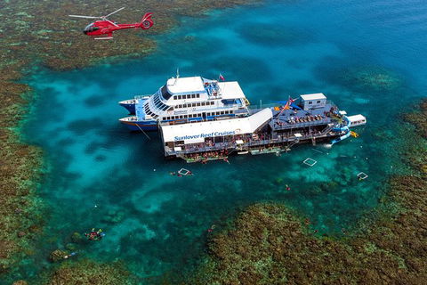 Scenic Helicopter Flight To Moore Reef And Return Snorkeling Cruise From Cairns - Whitsundays Accommodation 2