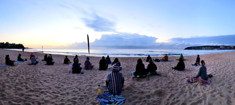 Making Meditation Mainstream Free Beach Meditation Sessions - Avalon Beach - Whitsundays Accommodation 0