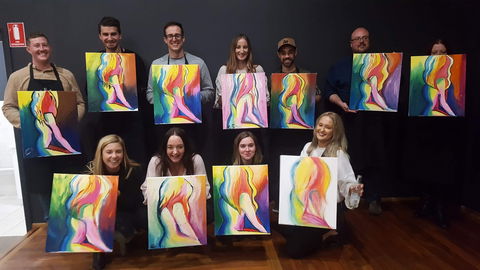 Paint And Sip Experience - Whitsundays Accommodation 1