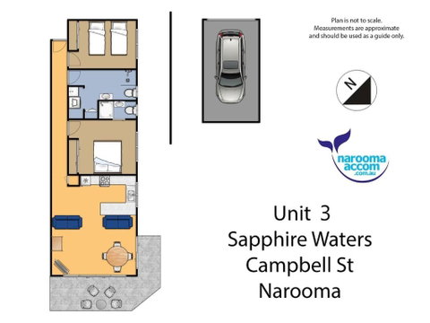 Sapphire Waters Unit 3 - Whitsundays Accommodation 4