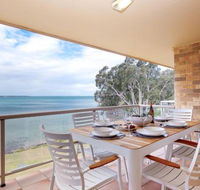 3 Pelican Sands 83 Soldiers Point Rd stunning waterfront unit with magical water views  air conditioning - Whitsundays Accommodation