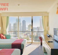 High Floor Twin Share with Ocean View at Surfers Paradise - Hotel Studio - Whitsundays Accommodation