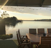 Shack built over the Murray River - Whitsundays Accommodation