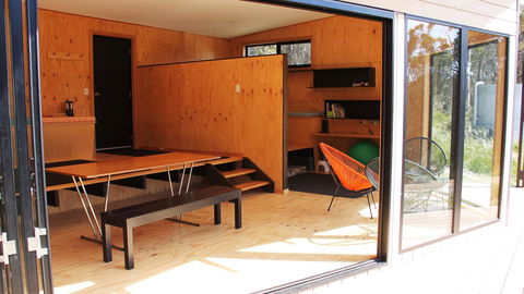 BAY OF FIRES ECO HUT Off Grid Experience At Binalong Bay - Whitsundays Accommodation 2