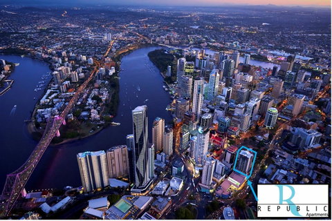 Republic Apartments Brisbane City - Whitsundays Accommodation 17