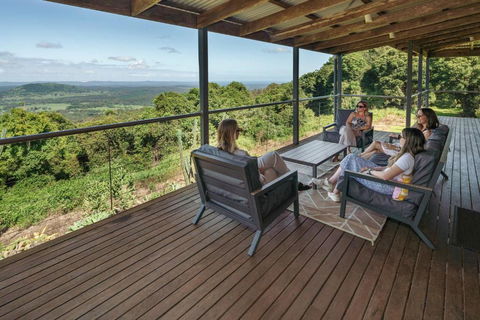 Mountain Retreat With Ocean Views And Fireplace - Whitsundays Accommodation 1