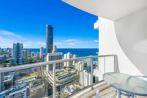 NEW Chevron Ocean Views Central Surfers. - Whitsundays Accommodation 0