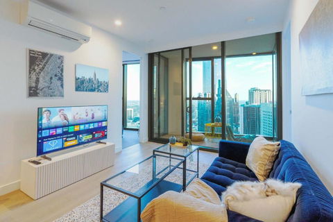 Swanston Central 3B Lv53 CBD Skyline View FreeTram - Whitsundays Accommodation 2