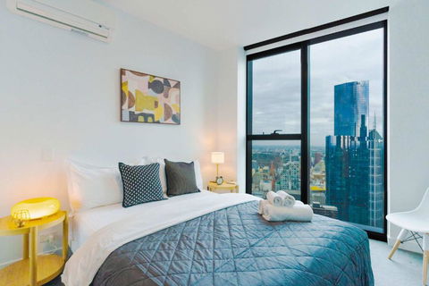 Swanston Central 3B Lv53 CBD Skyline View FreeTram - Whitsundays Accommodation 3
