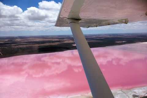 70-minute Pink Lake Scenic Flight - Whitsundays Accommodation 0