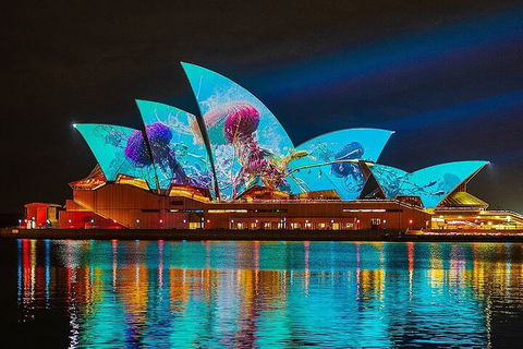 Vivid 90-Minute Sydney Harbour Intimate Catamaran Cruise With Canapes - Whitsundays Accommodation 2