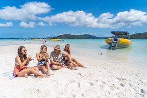 Ocean Rafting Tour to Whitehaven Beach, Hill Inlet Lookout & Top Snorkel Spots