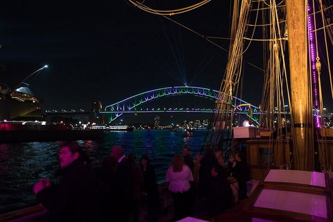 Vivid Tall Ships Dinner Cruise On Sydney Harbour - Whitsundays Accommodation 3