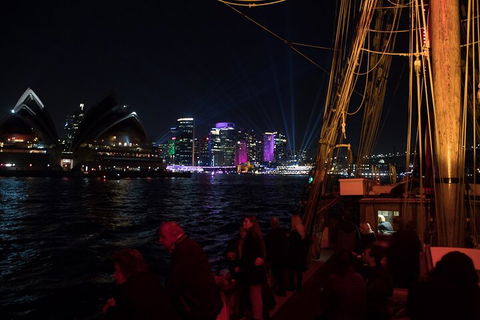 Vivid Tall Ships Dinner Cruise On Sydney Harbour - Whitsundays Accommodation 4
